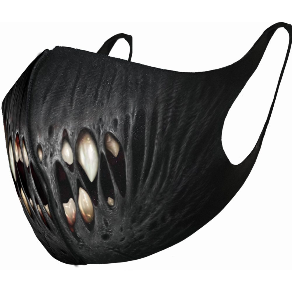 Spiral - FIRST BITE Masker - Mondkapje - Zwart